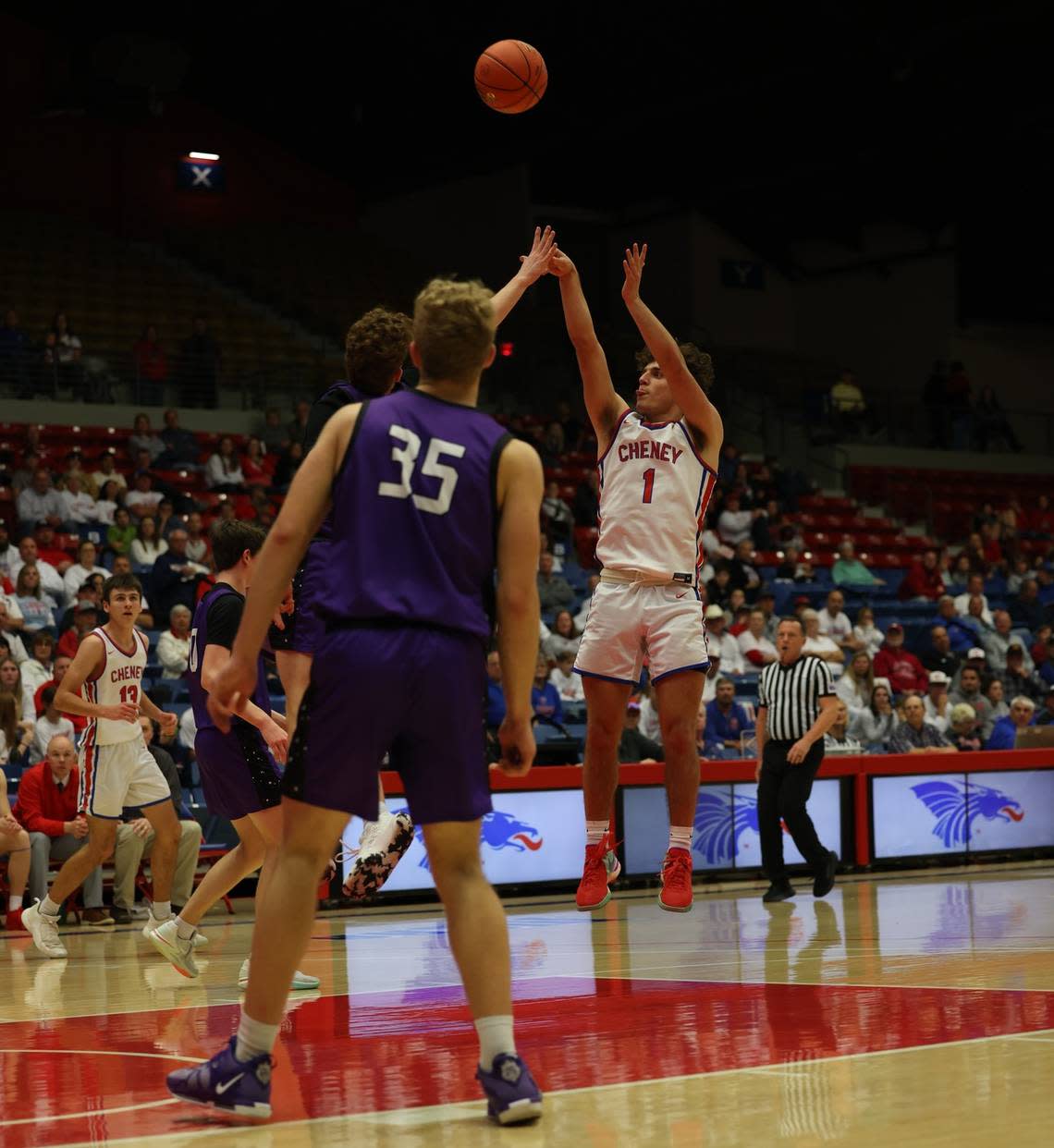 Cheney senior Jackson Voth helped lead the Cardinals back to the Class 3A state tournament.