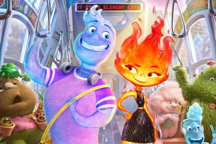 Elementos: la animación fue el doble de compleja que en otras películas de Pixar, revela director