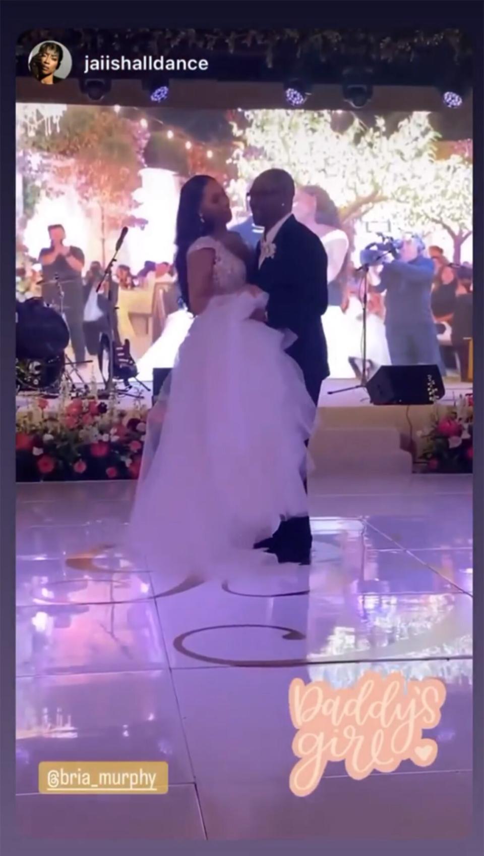 Eddie Murphy Shares Father-Daughter Dance with Daughter Bria at Her Wedding