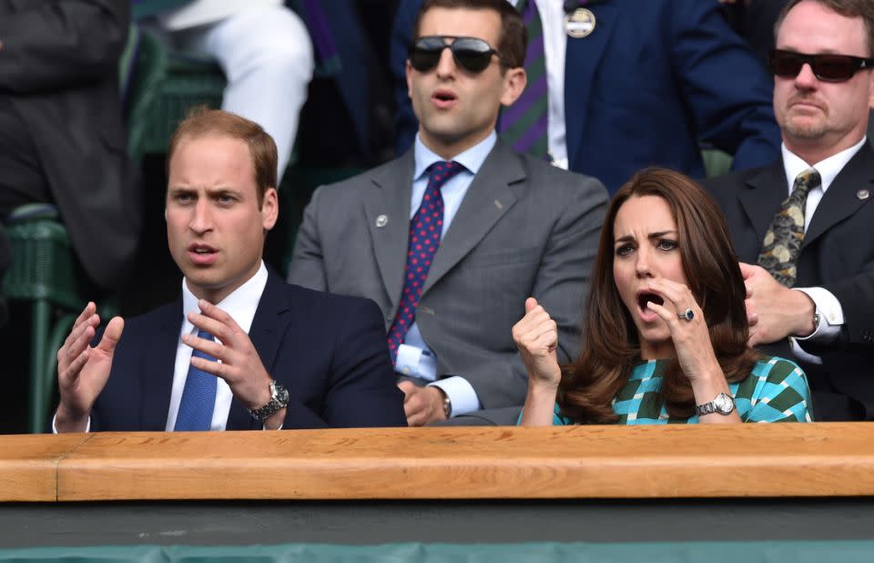 It's reported that people are fuming that Prince William and Kate Middleton aren't members of the club. Photo: Getty Images