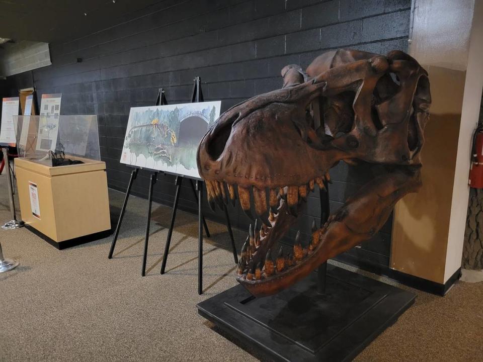 The Schiele Museum in Gastonia has already raised most of the money it needs to fund its $3.5 million Hall of Dinosaurs.