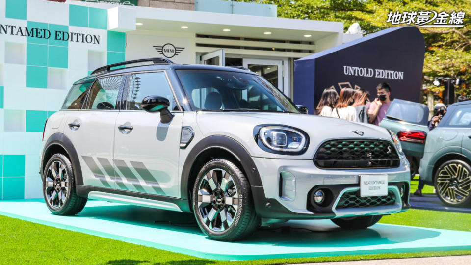 Mini Countryman Untamed Edition讓本身休閒個性就濃厚的Countryman更顯奔放。(攝影/ 陳奕宏)