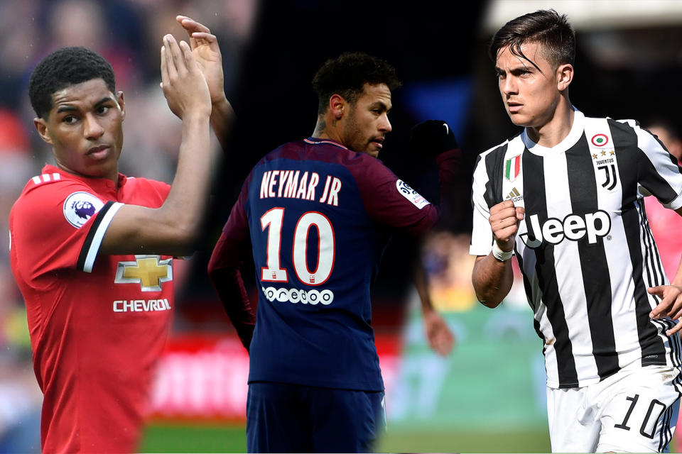 Gossip: Could Marcus Rashford, Neymar and Paulo Dybala ALL be on the move this summer?