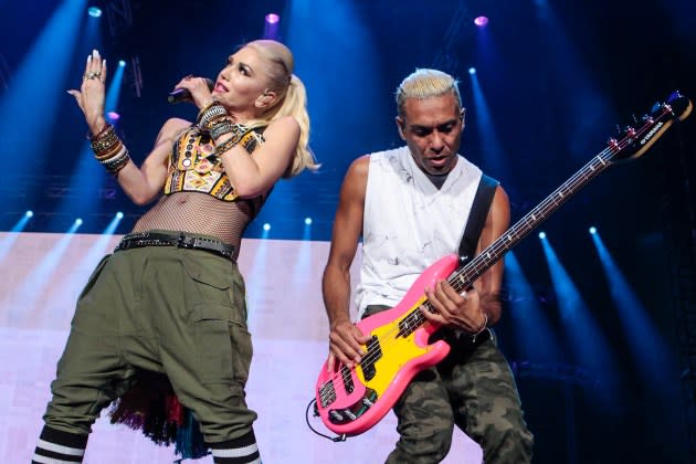 Gwen Stefani and Tony Kanal last performed as No Doubt in 2015 at the KAABOO festival in Del Mar, California. - Credit: Christopher Victorio/WireImage