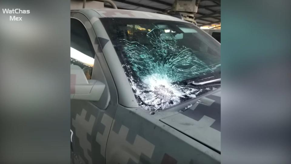 Watch A Mexican Army Chevy Cheyenne Get Ambushed In Nuevo Laredo  