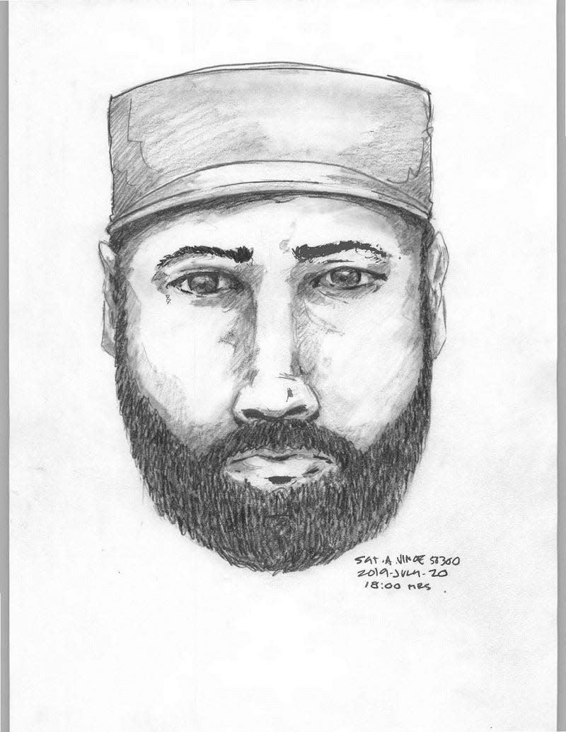 The RCMP released this composite sketch of a man they wish to speak with regarding the Fowler and Deese investigation.