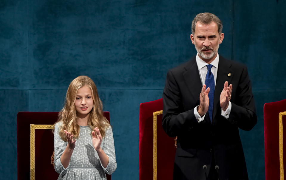 FOTOS | Así fue el estreno de Leonor como Princesa de Asturias