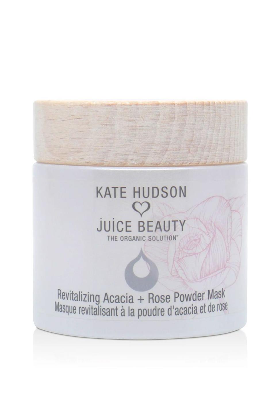 8) Juice Beauty Revitalizing Acacia + Rose Powder Mask