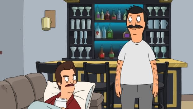 Jimmy Pesto and Bob Belcher in "Bob's Burgers"<p>FOX</p>