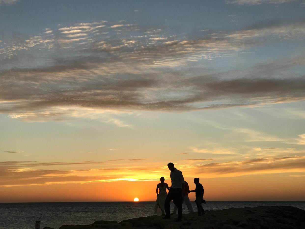 Aruba's Eagle Beach, which has been rated one of the best beaches in the world, is seen in this file photo from 2018.