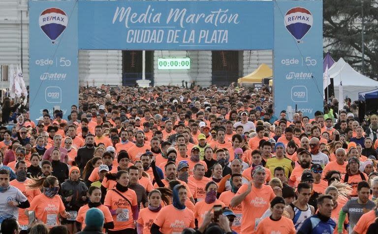 Media maratón de La Plata