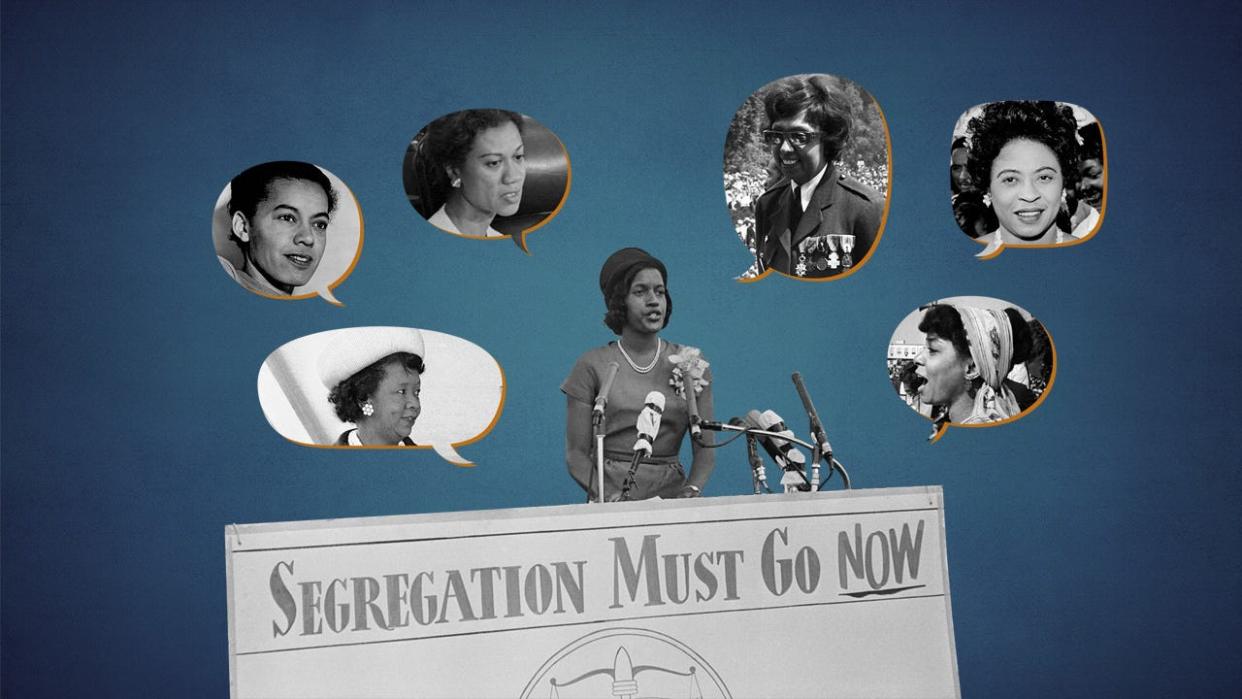 Activists, including Anna Arnold Hedgeman, Dorothy Height and Pauli Murray, pushed male leaders to allow women to speak at the 1963 March on Washington.
