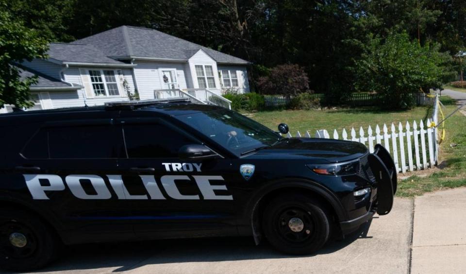 Troy police found Norma Caraker unresponsive and not breathing about 1:30 a.m. Sept. 13, 2023, in her home at 600 Lower Marine Road in Troy. Her son was later charged with murder.