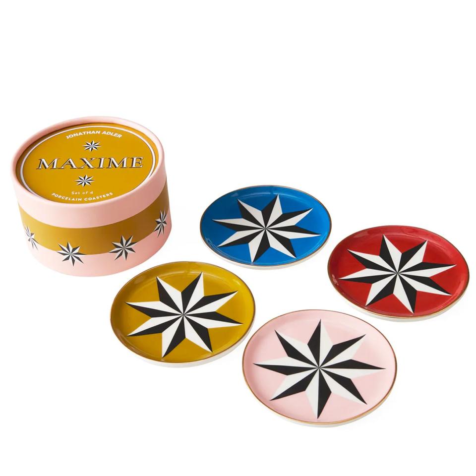 <p><a href="https://go.redirectingat.com?id=74968X1596630&url=https%3A%2F%2Fjonathanadler.com%2Fproducts%2Fmaxime-star-coasters%3Fvariant_id%3D39626385457186&sref=https%3A%2F%2Fwww.bestproducts.com%2Ffashion%2Faccessories%2Fg1821%2Fbridesmaid-gift-ideas%2F" rel="nofollow noopener" target="_blank" data-ylk="slk:Shop Now;elm:context_link;itc:0;sec:content-canvas" class="link ">Shop Now</a></p><p>Maxime Star Coasters</p><p>$19.99</p><p>jonathanadler.com</p>