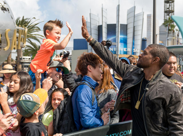 Basketball warm up in Louis Vuitton Paris x NBA at Venice Beach