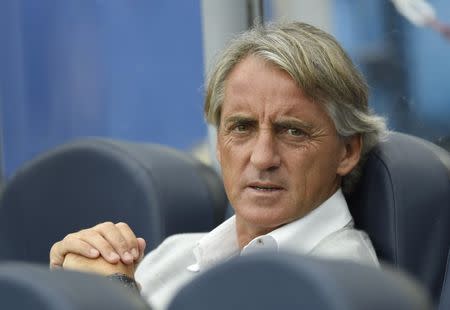 Soccer Football - Inter Milan v Tottenham Hotspur - Pre Season Friendly - Ullevaal Stadion, Oslo, Norway - 5/8/16 Inter Milan coach Roberto Mancini before the match Action Images via Reuters / Adam Holt Livepic