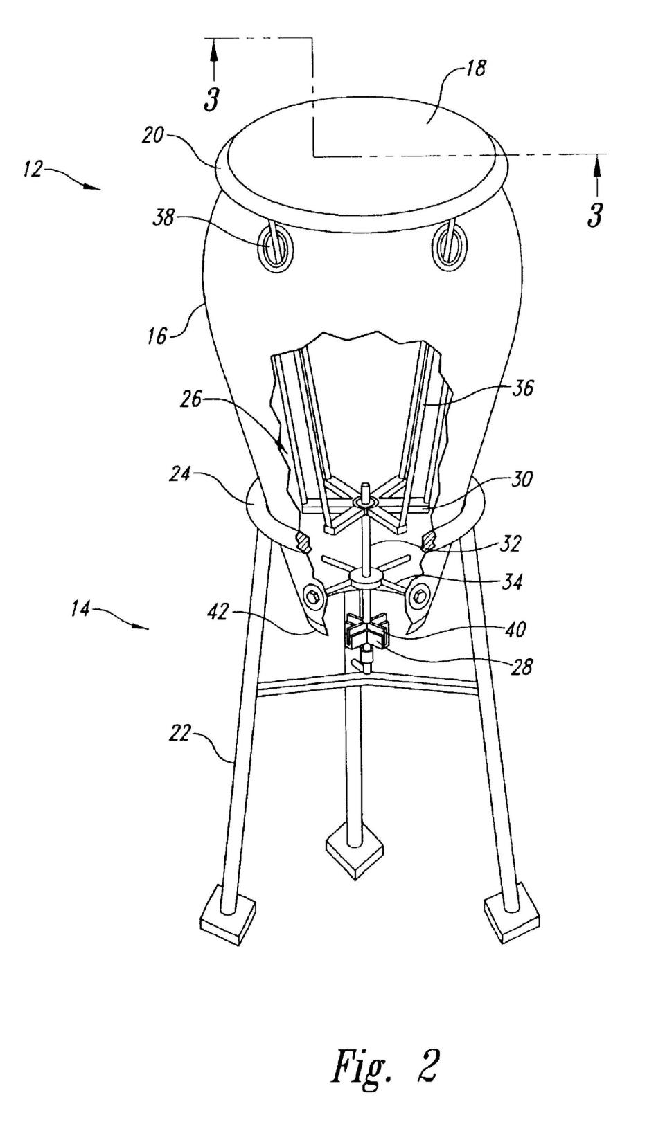 <p>Dass für ihre neuen Filme die Werbetrommel gerührt wird, sind Schauspieler gewohnt. Einer hat das Thema Trommel selbst in die Hand genommen ... (Bild: Google Patents)</p> 