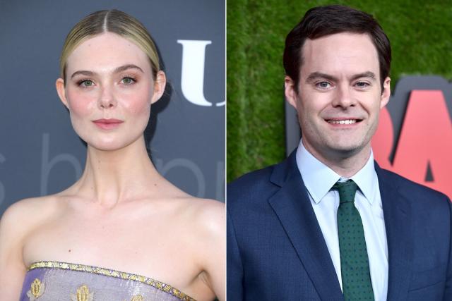 Wait, Elle Fanning thinks she looks like Bill Hader?