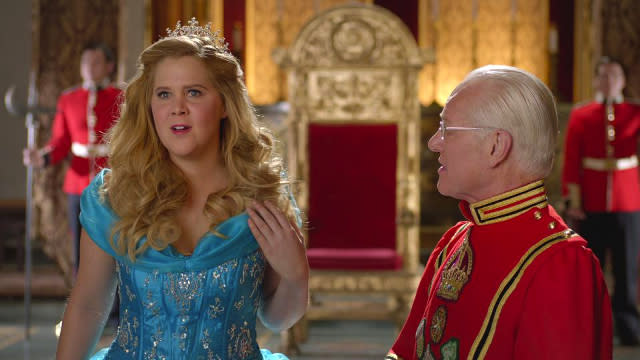 What little girl doesn't dream of meeting her Prince Charming and becoming a real-life princess? Which is everything wrong with Disney movies and the message they send to girls. Thankfully, we have <strong>Amy Schumer </strong>to tell us what's what. And she did, on Tuesday’s episode of <em>Inside Amy Schumer</em>, where we saw her go from rags... To royalty! Princess Amy even has cartoon birds that help her get dressed! <strong> PHOTOS: Amy amazingly photobombs a couple's engagement pictures!</strong> Oh, and then whatever, she finds out from her royal attaché, Willamby ( <strong>Tim Gunn</strong>), that she has to marry her cousin as part of an alliance and to keep the bloodline pure, then her only role is to produce an heir. NBD. Basically, here’s what Walt Disney doesn’t show you: Not to mention there’s the whole beheading business: Just ask Anne Boleyn, Catherine Howard, Mary Queen of Scots, etcetera. <strong> NEWS: Amy Schumer is going on tour as the opening act for...Madonna!</strong> Watch the standout <em>Inside Amy Schumer</em> sketch now. Schumer wins again. <b>Inside Amy Schumer</b>Get More: Comedy Central,Funny Videos,Funny TV Shows Now, find out what Amy said about her weight and how she can “catch a d**k” in the best acceptance speech ever: