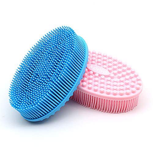 2) Silicone Loofah Body Scrubber