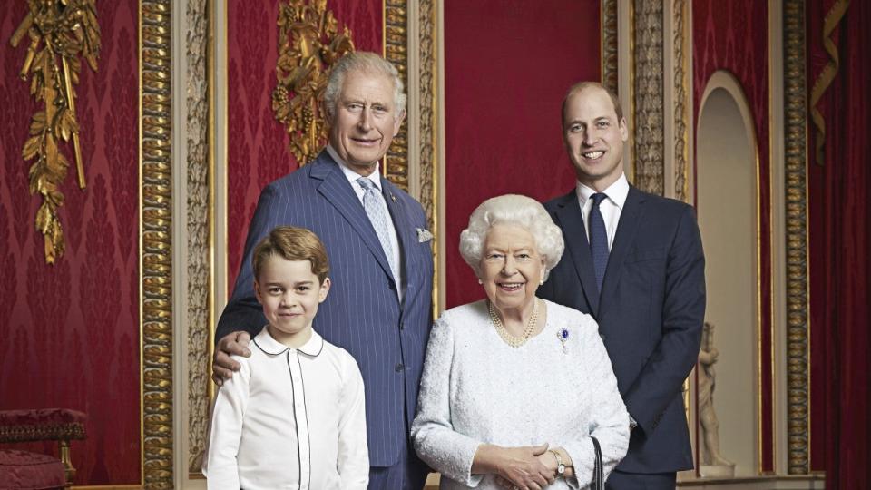 The portrait was released to mark the start of a new decade for the royals.