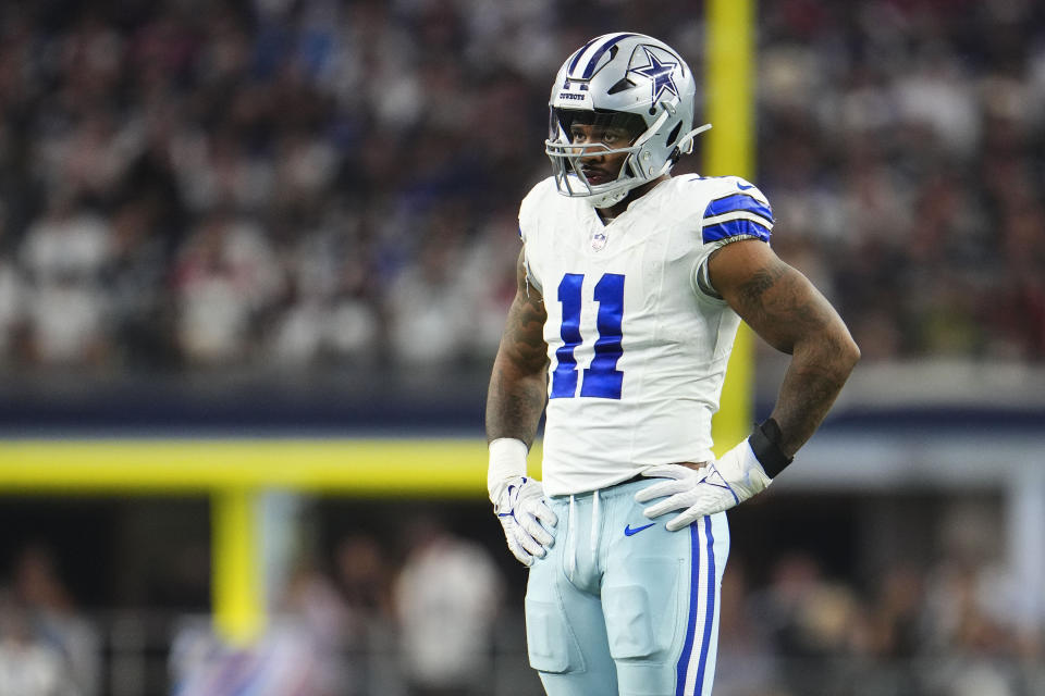 Micah Parsons and the Dallas Cowboys look to bounce back from a blowout loss.  (Photo by Cooper Neill/Getty Images)