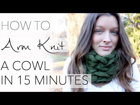 Chunky Knit Cowl