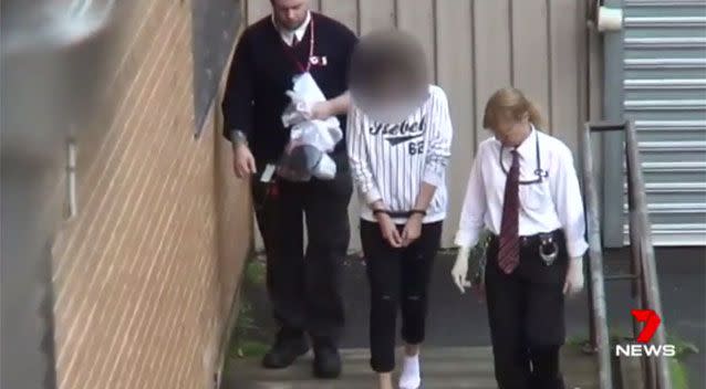 The second woman charged with murder. Source: 7News