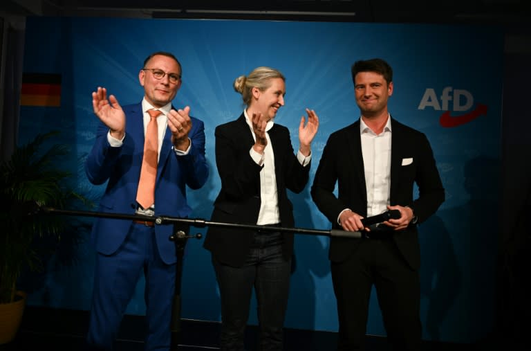 Der Listendritte der AfD bei der Europawahl, René Aust, will Delegationsleiter seiner Partei im neuen Europäischen Parlament werden. "Ich sehe meine Rolle im Dienste der Partei und werde zur Wahl als Delegationsleiter antreten", sagte Aust. (RALF HIRSCHBERGER)