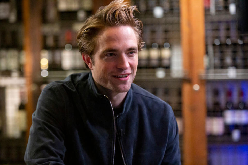 Closeup of Robert Pattinson