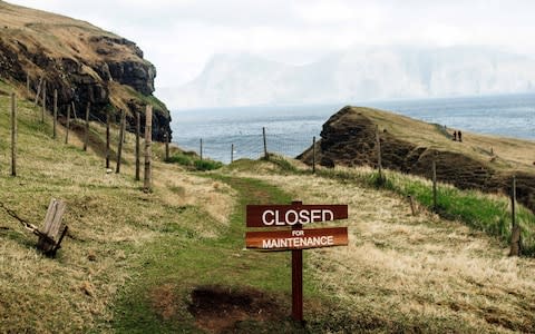 The Faroes closed for the first time in April 2019 - Credit: Kirstin Vang