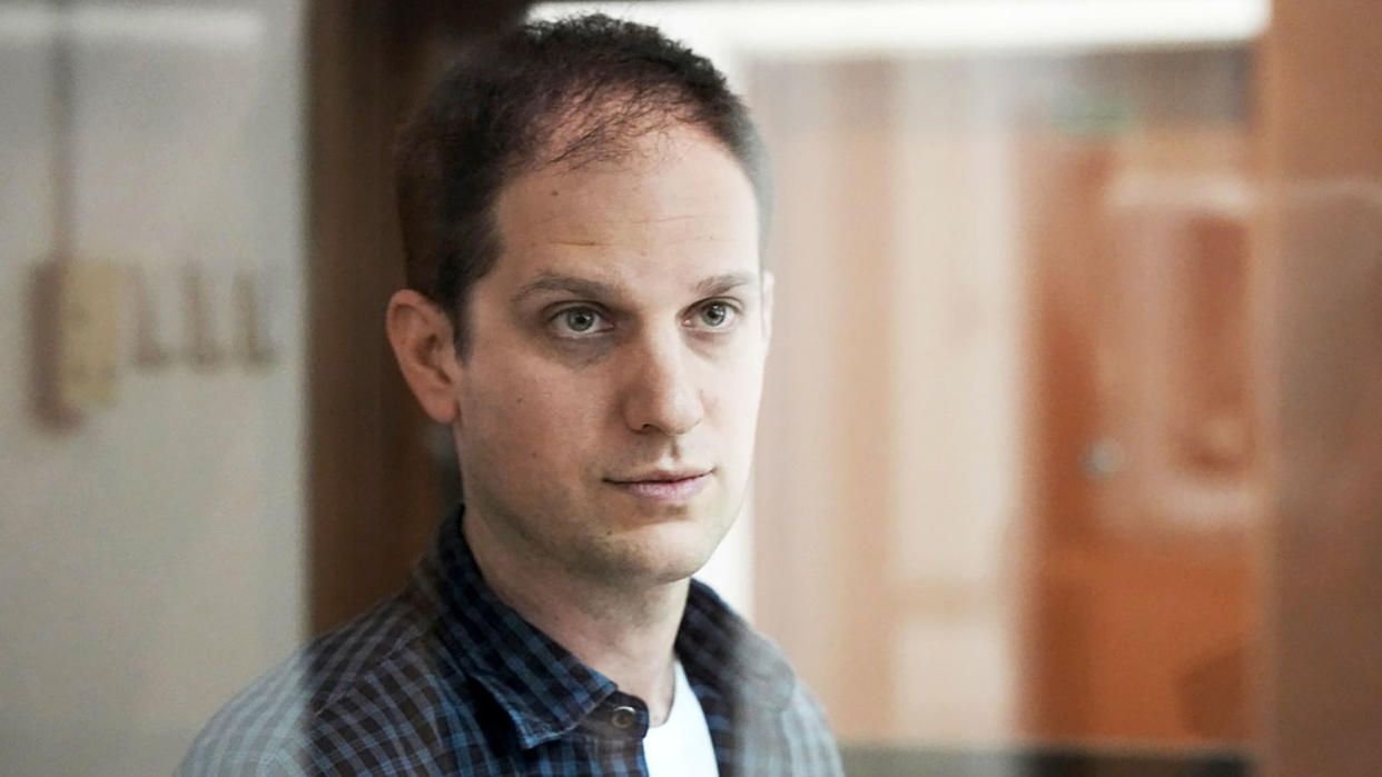 Evan Gershkovich journalist journalist hostage russia (Alexander Zemlianichenko / AP file)