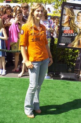 Caitlin Wachs at the world premiere of Warner Brothers' New York Minute