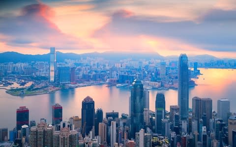 Cathay Pacific is offering deals on flights to Hong Kong - Credit: getty