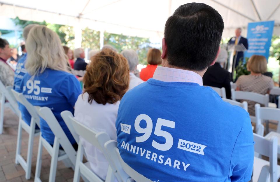 A celebration was held at the hospital for the 95th anniversary  of the Ascension Saint Thomas Rutherford Hospital on Monday, May 2, 2022.
