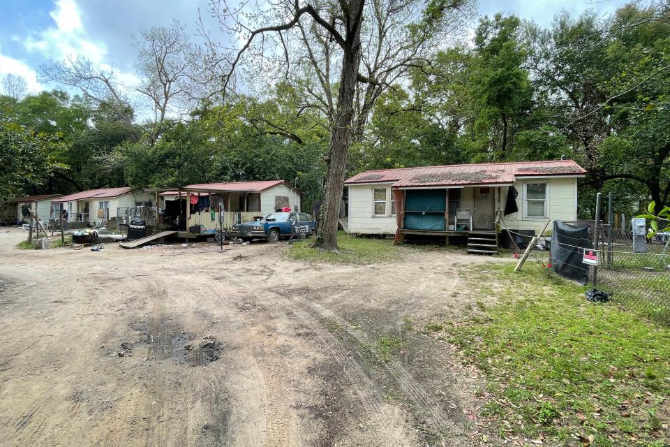 These houses on West Bowers Avenue in Crestview were purchased by the city and demolished. Gregg Chapel A.M.E. Church of Fort Walton Beach plans to provide safe and affordable housing on the land.