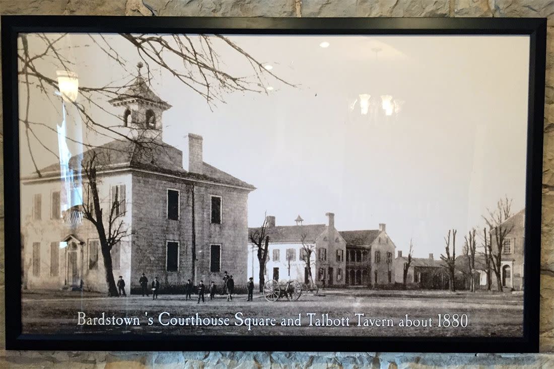 Talbott Tavern, Bardstown, Kentucky, about 1880