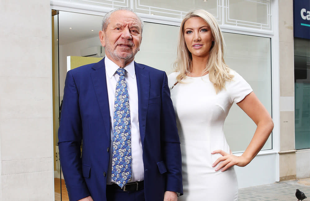 Lord Alan Sugar has turned down offers of injectables from the former winner of The Apprentice Leah Totton credit:Bang Showbiz