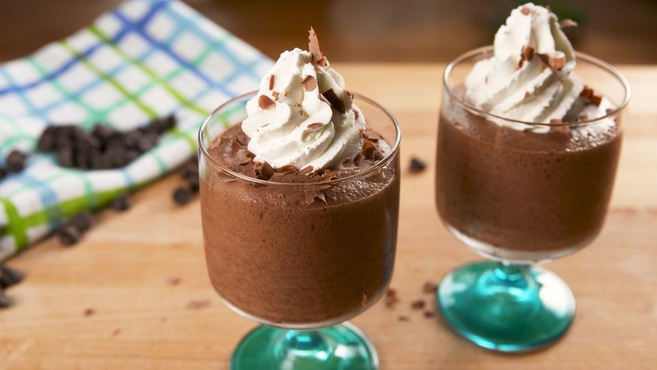 Aquafaba Chocolate Mousse