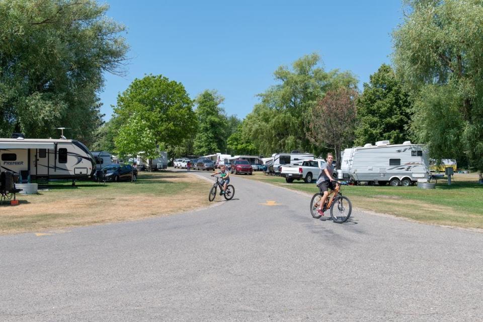 Tawas Point State Park in summer 2018.