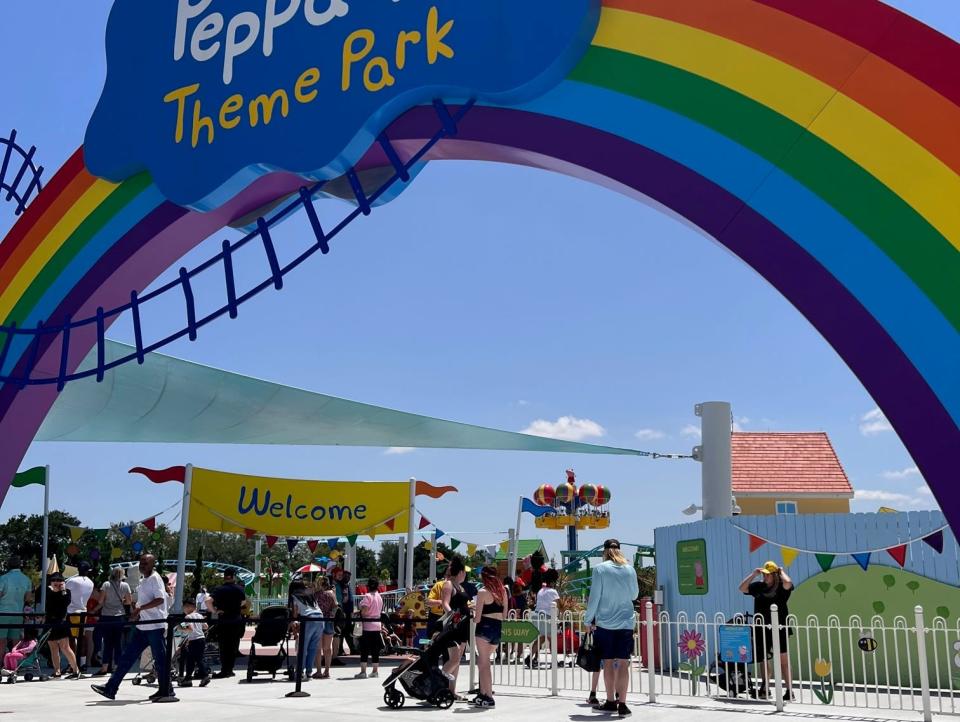 Peppa Pig Theme Park entrance