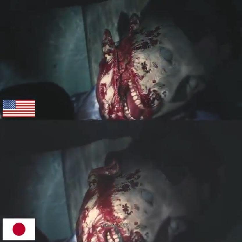 La versión japonesa de Resident Evil 2 Remake también sufrió esto