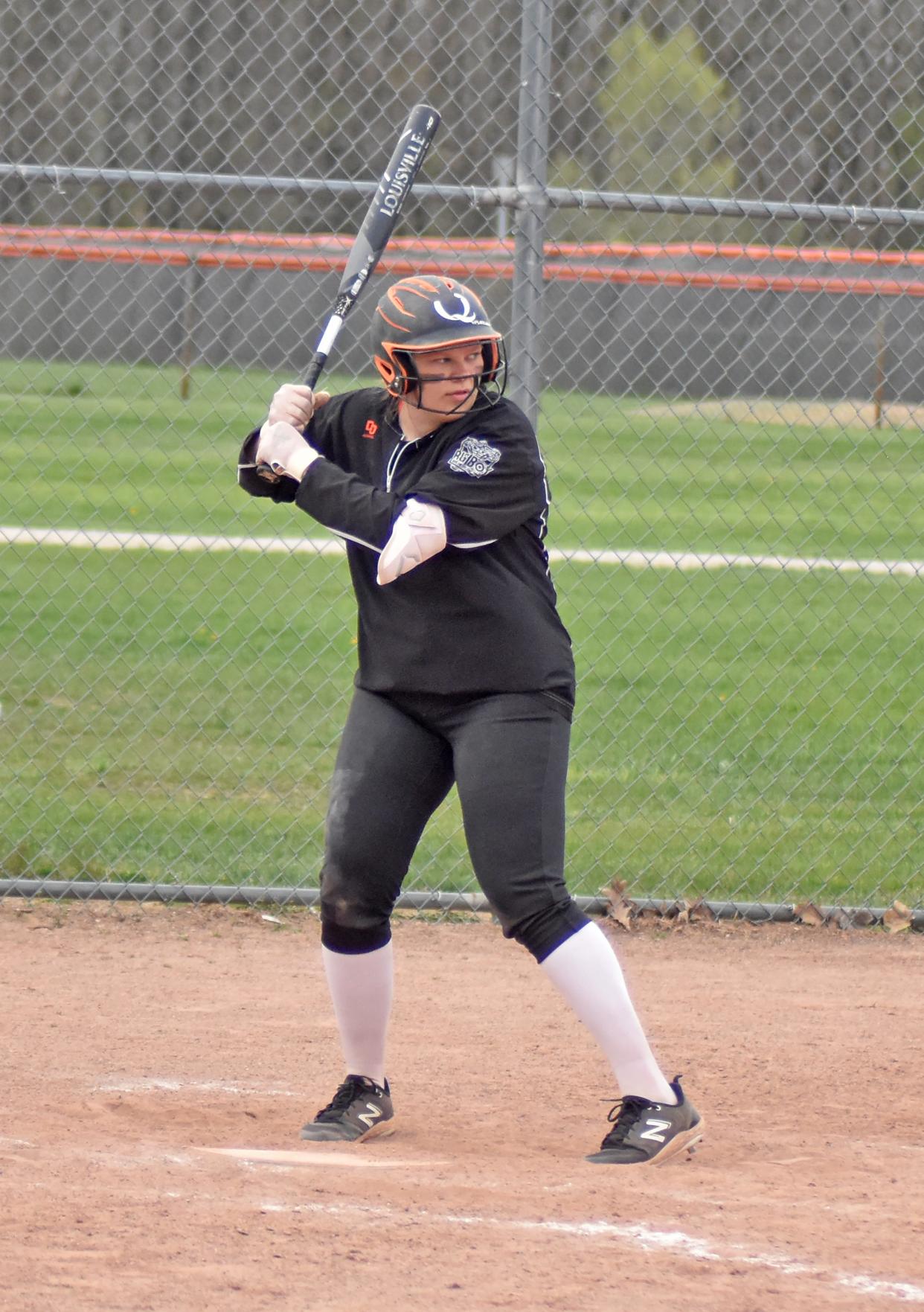 Quincy's Alyssa McCavit had a huge game in the Orioles win over Concord, driving in six runs