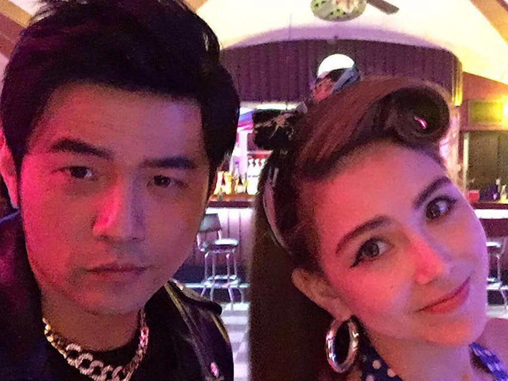 Hannah Quinlivan spotted in the crowd at Jay Chou’s Singapore concert. (Photo: Cinema Online)