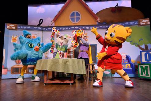 The cast of Daniel Tiger's Neighborhood Live!