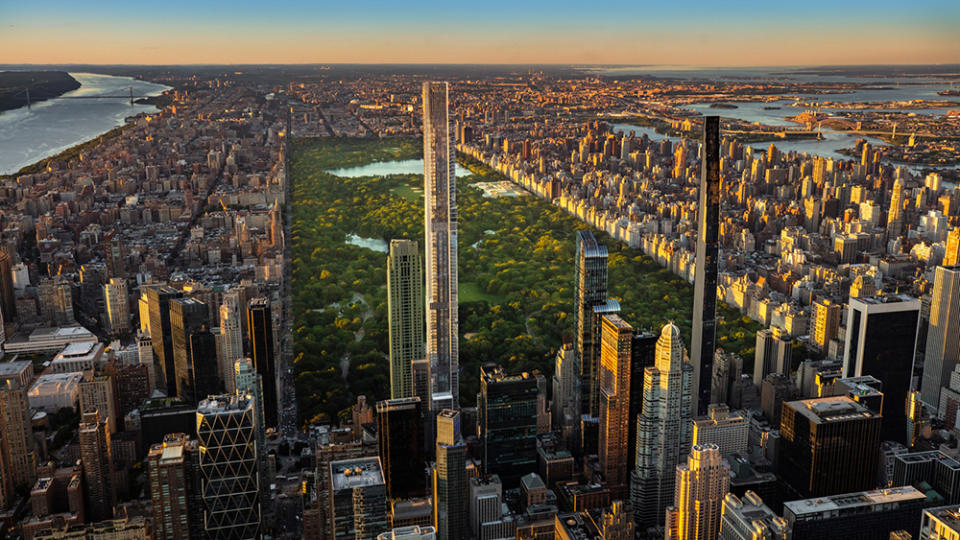 Central Park Tower Private Club View of Central Park