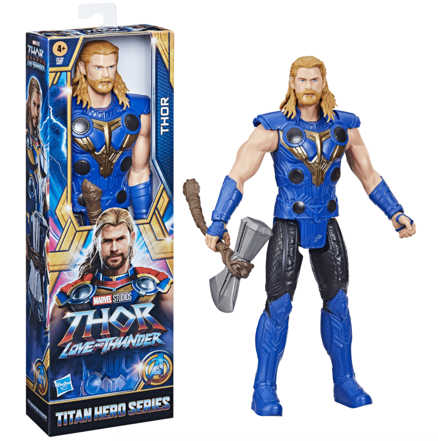 Thor Love and Thunder new look at Thor and Stormbreaker via Hasbro toy