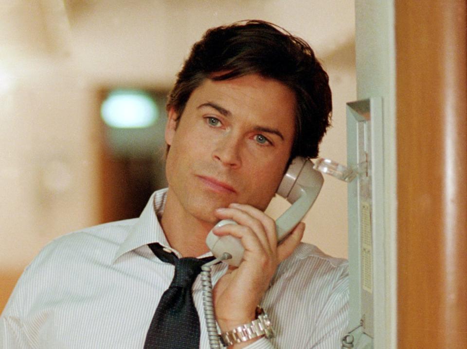 Rob Lowe in ‘The West Wing' (NBC)