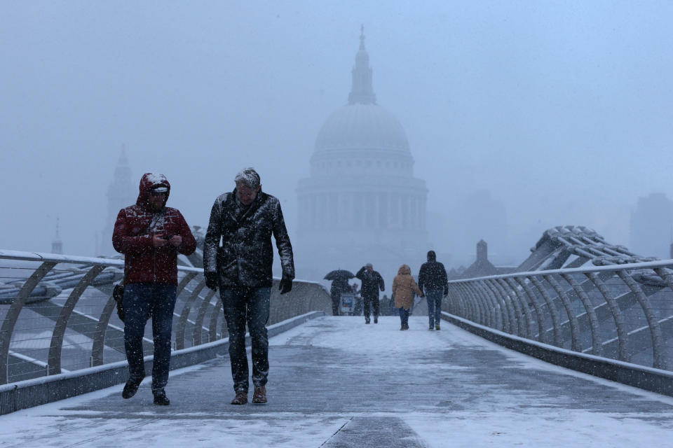 Workers cannot be compelled to attempt to get into work if they feel it’s unsafe to do so (Jonathan Brady/PA)