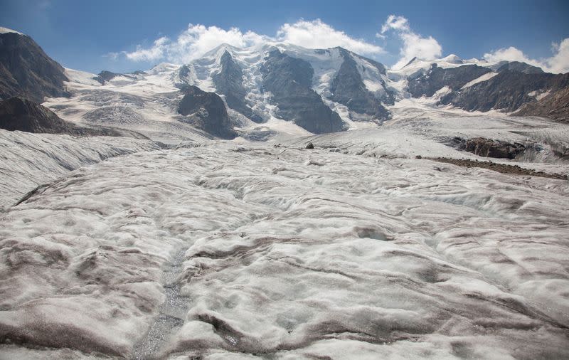 Climate change in the Swiss Alps